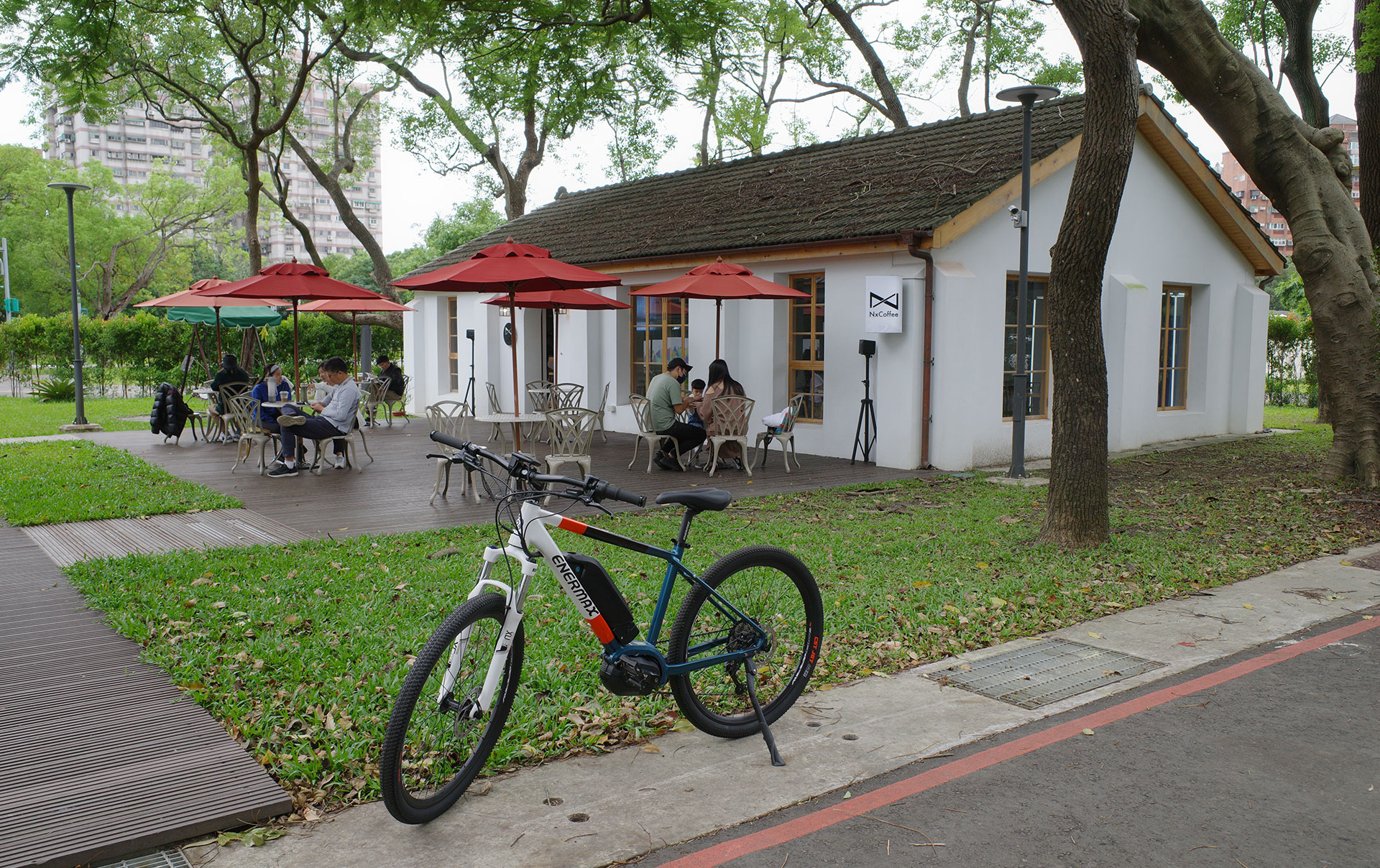 桃園單車路線推薦：南崁溪水岸自行車道-虎頭山創新園區NxCoffee