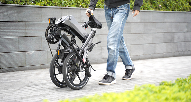 收納折疊腳踏車_S160 MaxWolf Hybrid電動摺疊自行車