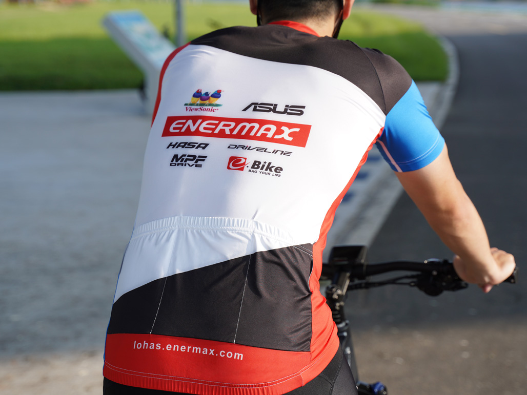 自行車車衣/短袖車衣/騎乘自行車/ENERMAX安耐美健康科技