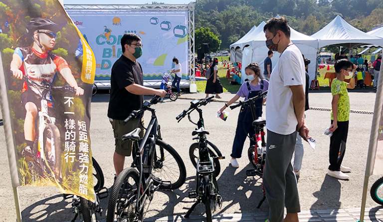 ENERMAX安耐美2022年度參展日月潭 Come! Bike Day 舉行自行車試乘活動